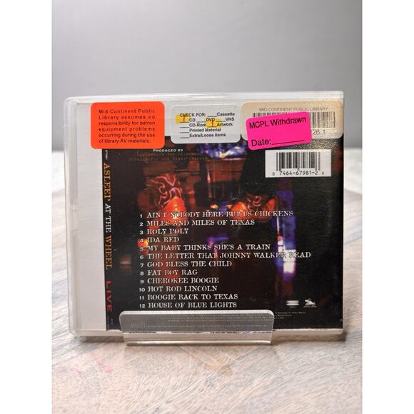 Asleep at the Wheel – Back to the Future Now CD – 1997 Live Western Swing – Ex-L - Picture 2 of 5